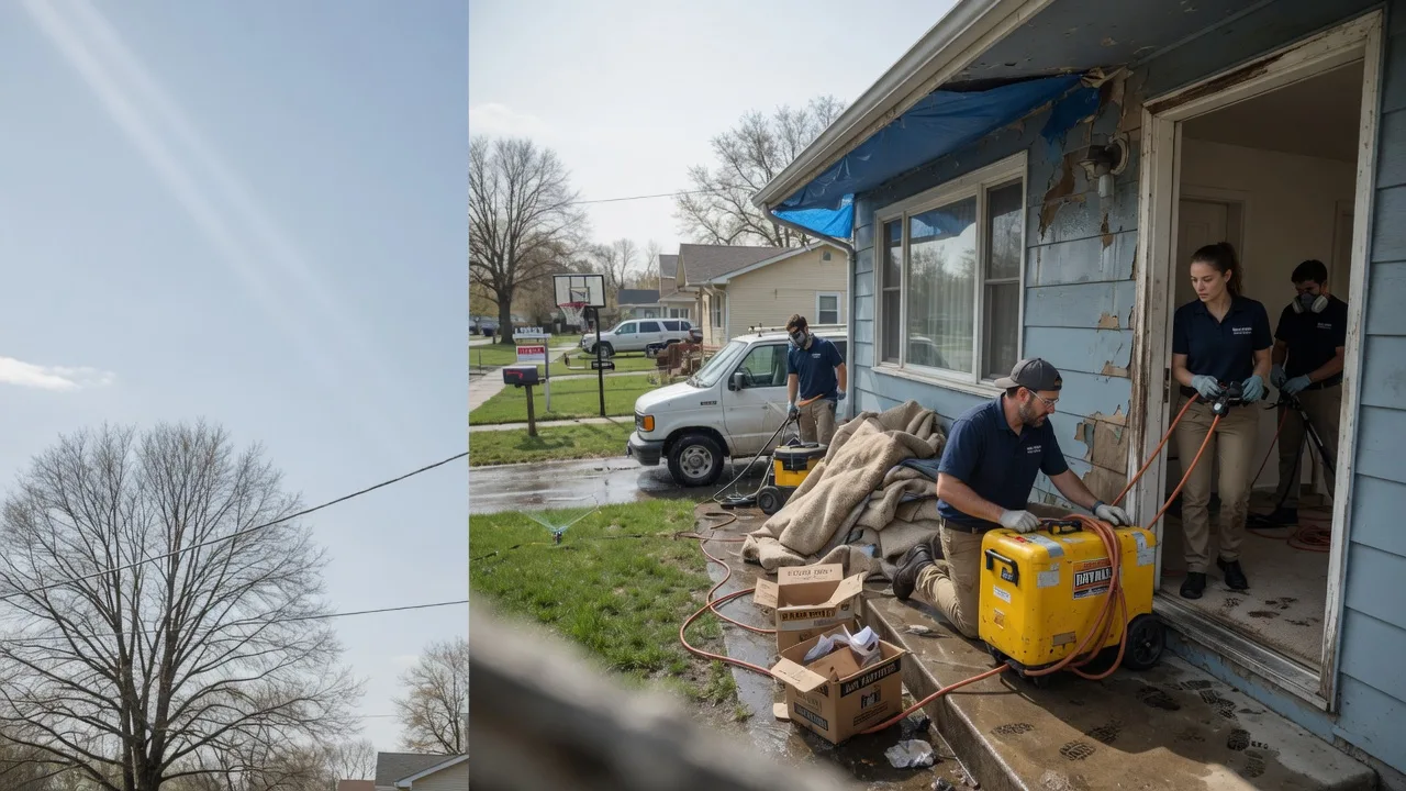 Basement Flood Cleanup in Palmersville, TN near me